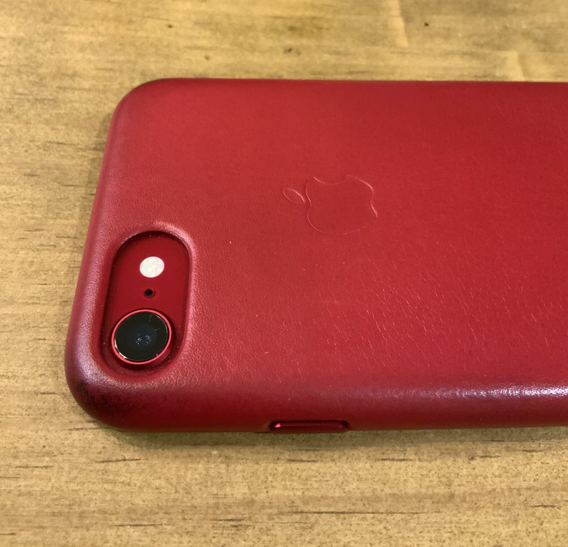 iPhone 8 純正レザーケース (PRODUCT)RED | tomikyブログ