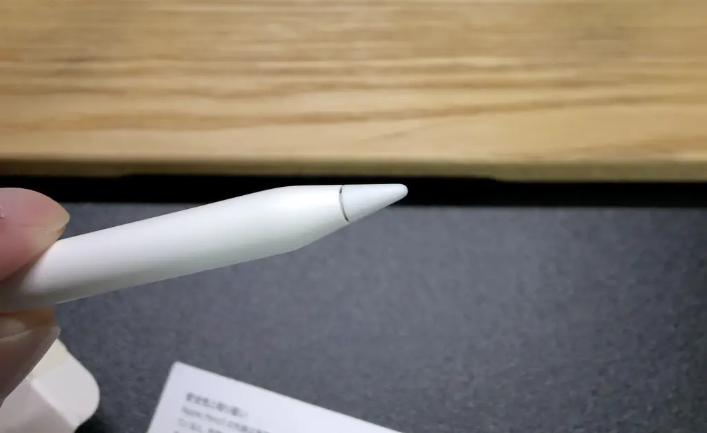 新しいペン先に交換完了