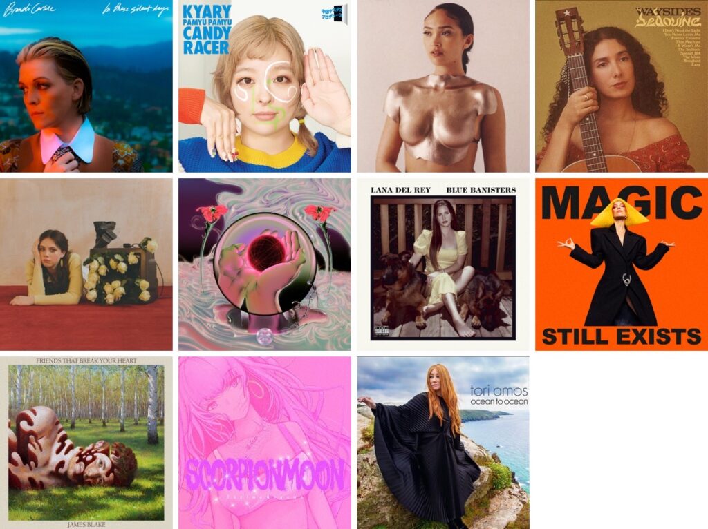 2021年10月に聴いて好きになった音楽
