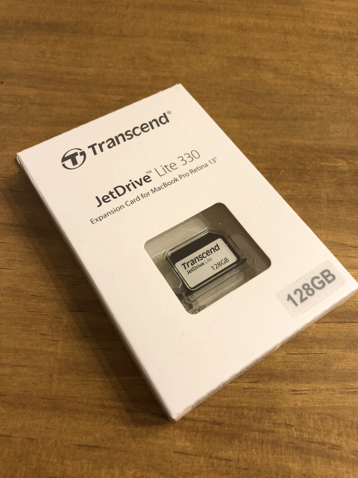 Transcend JetDrive Lite 330をMacbook Pro 14” (2021)で利用する