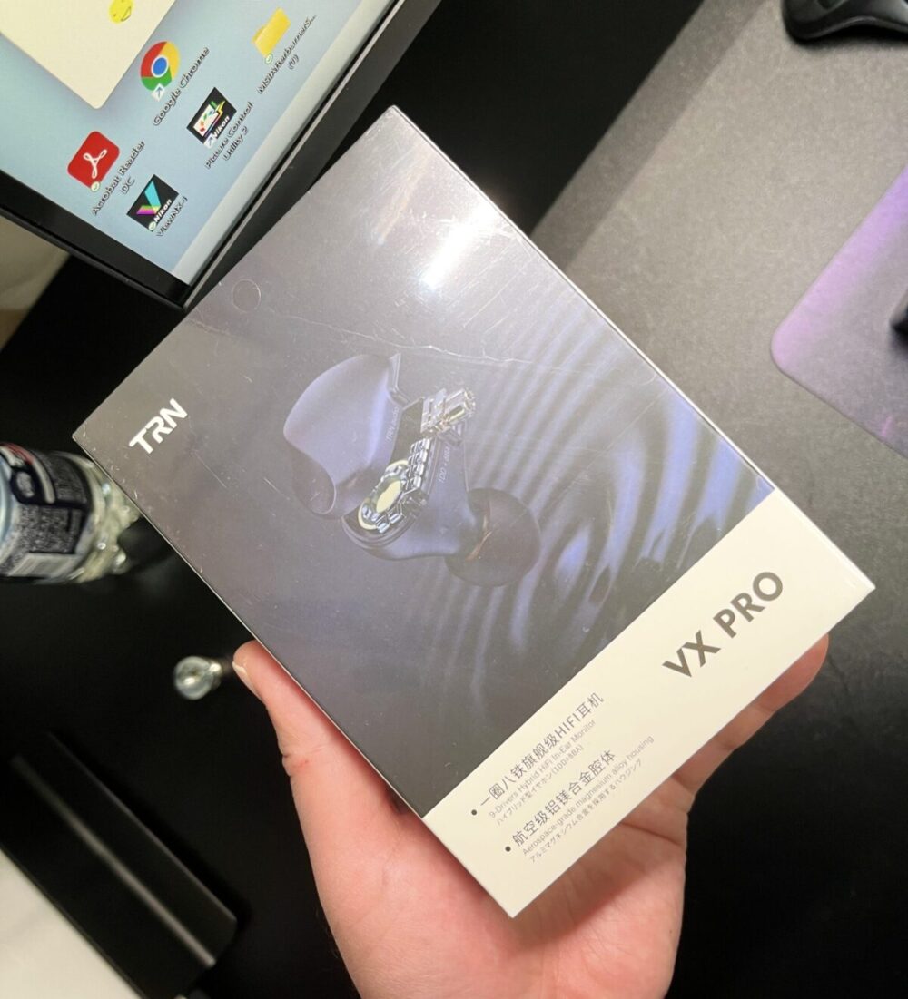 1DD 8BAのハイブリッドイヤホンTRN VX Proを試してみました